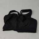 Glamorise Women's 34F Zip Up Front-Close Sports Bra Wirefree