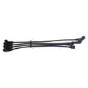 Ignition Spark Plug Wire Set 12691-67540 12691-0000 Compatible with Kubota 3 Cylinder WG600 WG750 DF750 Engines