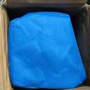 ALPHA CAMP Heavy Duty Canopy Lounge Chair Sunshade Hiking Travel Chair with Cup Holder (Royal Blue)