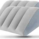 2 Pack Portable Inflatable Wedge Pillow,Body Positioner for Sleep Support, Adjustable Travel Pillow - Lightweight Bed/Leg Support Pillow, Fast Inflationfor Home Outdoor Travel