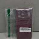 oakxco for iPhone 17 Pro Max Case Silicone Rectangle Edge Corner, Y2k Soft Rubber Gel Cute Phone Case for Women, Girly Aesthetic Trendy Unique Design with Camera Cover, Burgundy Wine