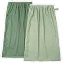 Nora's Nursery Pail Liner for Cloth Diapers - Reusable and Washable - Fits all Standard Diaper Pails - Waterproof Pail Liner with Strap for Diaper Pails, Laundry & Kitchen Garbage Cans (Garden - 2 Pk)