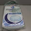 Litter Pearls Tracksless Unscented Non-Clumping Crystal Cat Litter with Odorbond, 7 lb, White, Clear and Blue Crystals