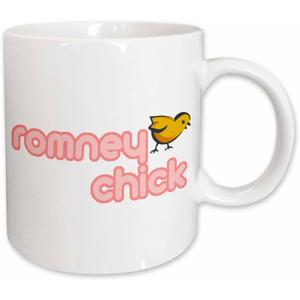 3dRose Romney Chick Mug, 11-Ounce