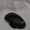 Redragon M810 Pro Wireless Gaming Mouse, 10000 DPI Wired/Wireless Gamer Mouse w/Rapid Fire Key, 8 Macro Buttons, 45-Hour Reliable Power Capacity and RGB Backlit for PC/Mac/Laptop (Black)