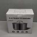 MOPETTA Cat Water Fountain, Large Capacity Stainless Steel Pet Water Fountain for Cats Inside, 3.6L/ 121oz Automatic Dog Dispenser Water Bowl, Multiple Pets Water Fountain