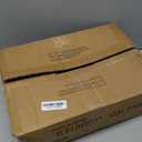 IBUYKE U-Shaped PU Vanity Stool, Square Makeup Chair with X-Leg, Ottoman Seat Footrest Stool, Multi-Use as Small Side Table, for Bedroom, Living Room, Black WBD019B