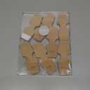 200PCS Bracelet Display Cards Necklace Holder Cards Self Adhesive Jewelry Packaging Selling Card for Small Business (Brown, 1.8x4.7 inches)