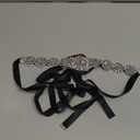 Bridal Belt Rhinestone Wedding Dress Belt Crystal Glitter Sash Wedding Waist Belt for Women