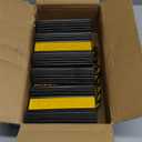 Vacallity RV Wheel Chocks for RV Tire Chock Block Camper Travel Trailer Car Truck, Upgrade Rubber Wheel Chocks with Rope,Easy to Use,Wheel Immobilizers & Chocks (2pair4pack)