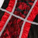 Girls Vampire Costume for Halloween Party Dress Up, Medium