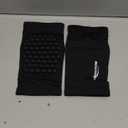 COOLOMG Basketball Knee Pad for Kids Youth Adult, Compression Anti-slip Knee Sleeve for Baseball Volleyball Football, Sports Knee Protector (1 Pair) (Small, Black Bubble)