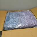 Kokia Abstract Area Rugs 8x10 Bedroom Soft Living Room Rugs Washable Distressed Vintage Comfy Red Carpet with Non-Slip Backing for Farmhouse Home Office Room Decor, Oslo Orchid (Peony/Orchid/Teal/Sky blue)