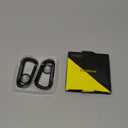 Carabiner Clip, 3" Iron Heavy Duty Carabiners 855lbs-11KN/2475lbs for Hammocks, Camping Accessories,Hiking,Keychains,Outdoors and Gym etc,D Shaped Spring Hook Small Carabiners for Dog Leash,Harness.