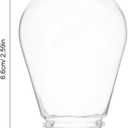 Lurrose 30pcs Light Bulb Cover: Transparent E27 Lamp Bulb Covers Plastic Lamp Casings for String Lights - Small Lampshade for Living Room Patio and Festive Decorations