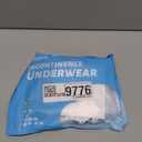 Carer Adult Diaper Cover Unisex Washable Incontinence Boxer Briefs Enclosed Elastic Leakproof Incontinence Underwear for Men Women Incontinence Supplies (Gray, Small) 