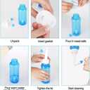 2 x Nasal Wash Bottle, Sinus Rinse Bottle Nose Wash Cleaner 300ml Nasal Wash Bottle Pot Device Nasal Irrigation - Nose Care and Moisturizing for Adult & Kid (1)