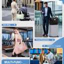 Travel Duffel Bag, Sports Tote Gym Bag, Shoulder Weekender Overnight Bag for Women