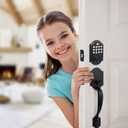 NeuType Matte Black Electronic Keypad Deadbolt with Handle, Keyless Entry, 4-8 Digit Passcode, One Touch Locking, Auto-Lock, Easy Installation, Superior Security, Weather Resistant