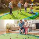 Golf Chipping Game - Upgrade Indoor Velcro Golf Chipping, Perfect Outdoor Games for Kids Golf Game & PracticeGreen