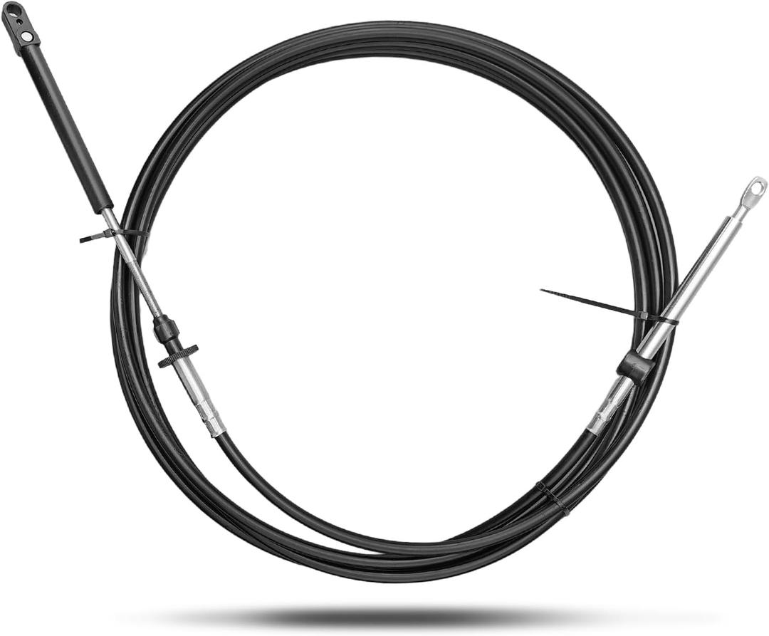 15FT Throttle Shift Remote Control Cable Fit for Johnson Evinrude OMC BRP 1979-2025 Replace 0173115