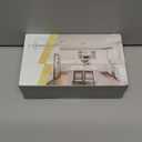 Amerdeco 6 Pack Brushed Gold Cabinet Pulls 3.75 Inch(96MM) Hole Centers Kitchen Cabinet Handles Hardware Kitchen Handles for Cabinets Cupboard Handles Drawer Pulls