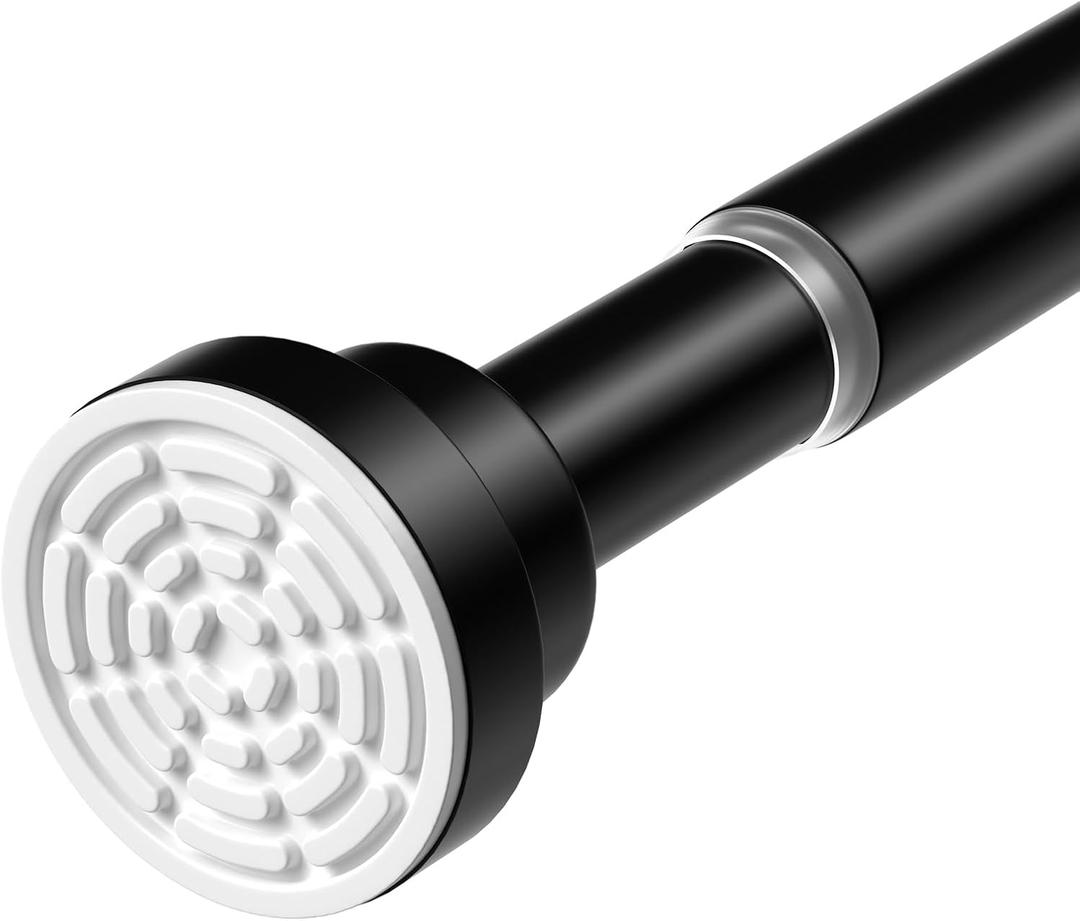 Tension Rod 30-63Inch Tension Curtain Rod for Windows Black Adjustable Curtain Rods No Drilling Spring Curtain Rod Tension Rods for Windows,Doorway,Bathroom,Closet Tension Rod 30-63Inch Tension Curtain Rod for Windows Black Adjustable Curtain Rods No Drilling Spring Curtain Rod Tension Rods for Windows,Doorway,Bathroom,Closet