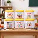12 Pcs Teacher Appreciation Gifts Bulk Back to School Teacher Lunch Bags Thank You Gifts Insulated Cooler Lunch Boxes Totes Bulk Reusable for Women First Day of School Party Gift Men Women