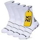 Maestro Soccer Grip Socks for Men and Women with Non-Slip Pads - Anti-Slip Socks Ideal for Football, Basketball, Sports - 3 Packs, Size 8-8.5
