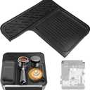 Silicone Top Mat Compatible with Ninja Luxe Caf Espresso Machine ES601 & ES701, Non-Slip Waterproof Heat-Resistant Cover, Food-Grade Counter Protector, Easy to Clean Coffee Maker Accessory