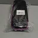 Steamer Case Compatible with Jack & Rose/for FEPPO/for Nesugar/for Kssvzz Portable Steamers, Handheld Iron Carrying Storage Bag Organizer with Mesh Pocket for Accessories-Black(Box Only)