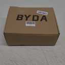 30 ft Lightweight Flexible Hose, Non-Slip Handles, Lightweight Alloy Brass Plated for Boats, RVs, Marine Washdown, Lawn, Gardening, Leakproof, Male/ Female Connector (OrangeBlack, 30 FT Hook&Spray Nozzle)