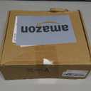 Vercraft 48 Pcs DIY Christmas Picture Frame Ornaments with Red Ribbon, Acrylic Xmas Tree Photo Frame Bulk, Hanging Photo Christmas Ornaments, Plastic Ornament Tree Decor (Round,Square)