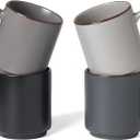 Famiware Coffee Mugs Set of 4, Nebula 14oz Coffee Mugs, Ceramic Cup Set with Handle for Latte, Tea, Milk, Cappuccino, Cocoa, Multi-color