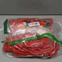 Horaldaily 4PCS Christmas Dining Chair Covers,Watercolor Red Poinsettia Stretch Removable Washable Slipcover Chair Protector for Dining Room Home Decor