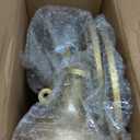 Lallisa 11 Pcs Gold Cake Stand Set Cake Stand Set for Dessert Table 3 Size Metal Round Cakes Pedestal Stands with 4 Size Cupcake Risers Stands Clamp, Cakes Knife and Server for Party Birthday Wedding