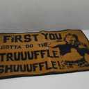 Funny Welcome Mat Funny Door Mats Outdoor Welcome Mats for Front Door, First, You Gotta Do The Truffle Shuffle Mats for Front Door Indoor Mats for Entryway 30"X18"