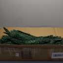 8 ft. Unlit Pencil Artificial Christmas Tree Slim Stand Green