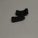 3Ton Car Jack Stand Pad Rubber Slotted Guard Support Block Lifting Lift Frame Rail Pinch Protector Anti-Slip Floor Cushion (Black)