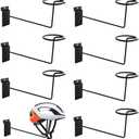 Homaisson Hat Hooks, Hat Display Racks, Metal Hat Shelves, Black Stainless Steel, Ideal for Retail Store and Home Closet, Multifunctional Gridwall Shelves