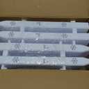 18pcs Christmas Tree Gate, 15.7 Inches Tall Christmas Tree Picket Fence for Dogs, Round Toddler Baby Proof White Gate Around Xmas Tree, Thick Plastic Reja para Arbol de Navidad Pet Cat Protector