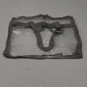 Vinyl Storage Bags for Sheet, Thin Blanket, Sofa Pillow, Clothes (Grey)