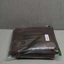 DWCN Total Privacy Room Divider Blackout Curtain - Thermal Curtains for Patio Door, Living Room, Bedroom Partition and Shared Office Space, 1 Grommet Curtain Panel, 6.7ft Wide x 7ft Tall, Brown