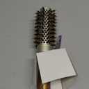 Fagaci Small Round Brush with Natural Boar Bristle for Blow Drying, Hair Styling, and Volume | Nano Technology Ceramic + Ionic for Healthy Hair