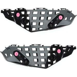 Highlander Bumper Brackets - 2 Pcs Front Bumper Retainer Support Brackets Compatible with 2020 2022 T-o-y-ota Highlander 521460E100 521450E100