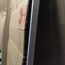 57x20" Full Length Mirror Floor Stand,Over the Door,Wall Mounted Silver