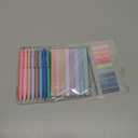 Mr. Pen Aesthetic Bible Highlighter and Pen Set, 16 Pack, 200 Sheets Transparent Sticky Tabs, No Bleed, Chisel Tip