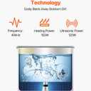 VEVOR 3L Ultrasonic Cleaner with Heated Function, Digital Timer & Stainless Steel Tank, Ultrasonic Cleaning Machine for Jewelry, Glasses, Watches, Circuit Boards, Small Parts