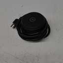 XBA PD 20W USB C Desk Power Grommet with 15W Wireless Charger Cover, Recessed Power Strip with 18W USB A and 2 AC Outlets,Hidden Power Outlets with 6FT Cords for Office, Home, Conference(Black)