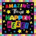 2 x YQUQWN 66 PCS Without Glue Points Classroom Bulletin Board Decoration Set,Colorful Amazing Things Happen Here Welcome Back to School Bulletin Board Decor Welcome Bulletin Board Sets